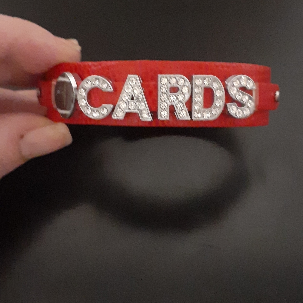 "Cards" bracelet